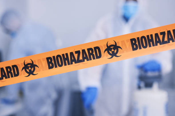 Professional Infectious Disease Decontamination technician working in Fountainville, PA